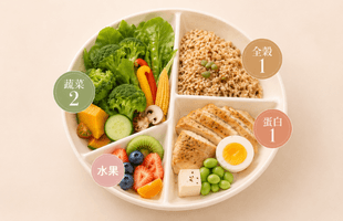 211餐盤全攻略:減重、控糖、腸道健康的最佳飲食法